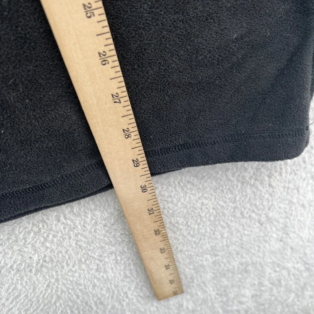 The North Face 1/4 Zip Men Large Black Jumper Pullover Long Sleeve Casual Fleece